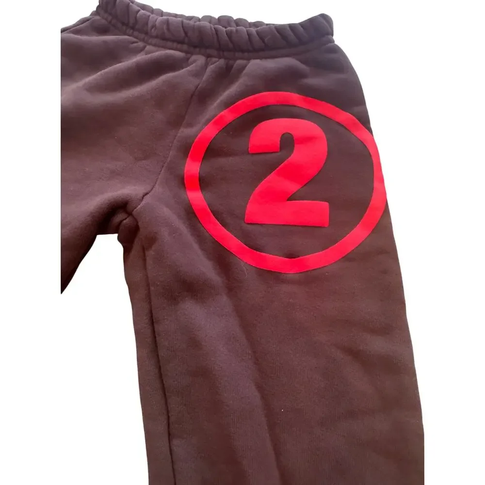 TRAVIS SCOTT / CACTUS JACK Formula Two F2 Joggers, Unisex Kids 2/3 New Very Rare